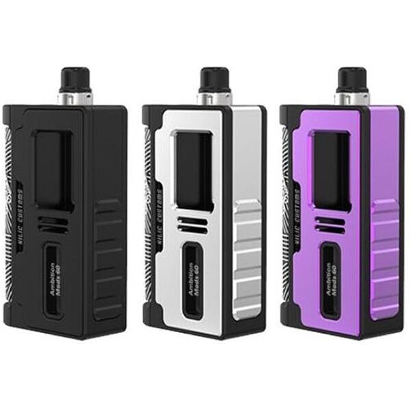 ambition mods kil-lite 60 box mod 60w  x kilic customs