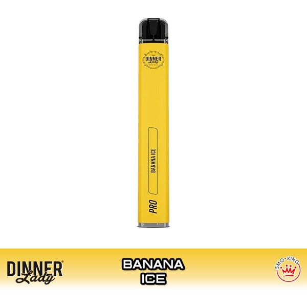 dinner lady banana ice vape pen pro sigaretta usa e getta 600 puff