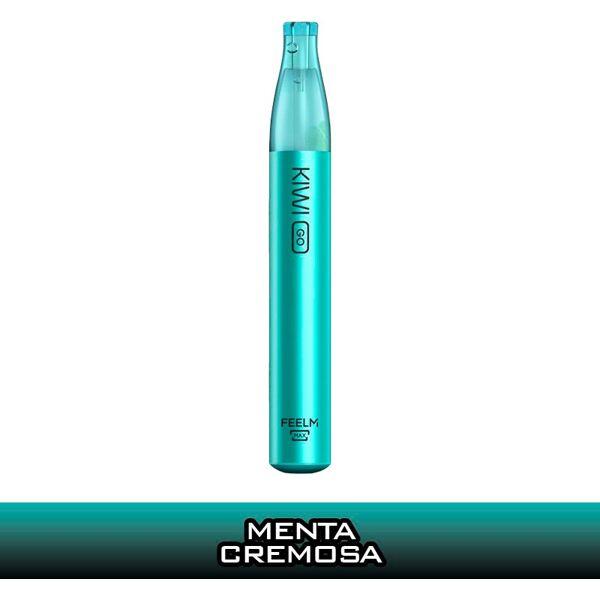 kiwi vapor kiwi go mint cream sigaretta usa e getta 750 puff