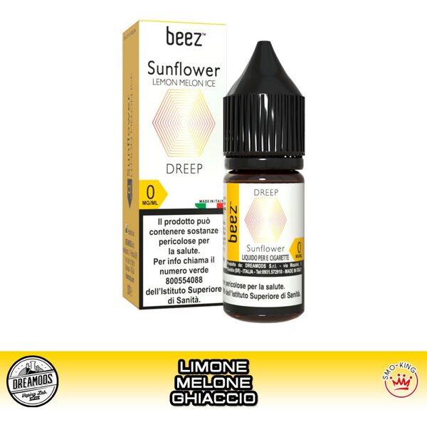 beez sunflower dreep by  liquido pronto nicotina 10 ml dreamods