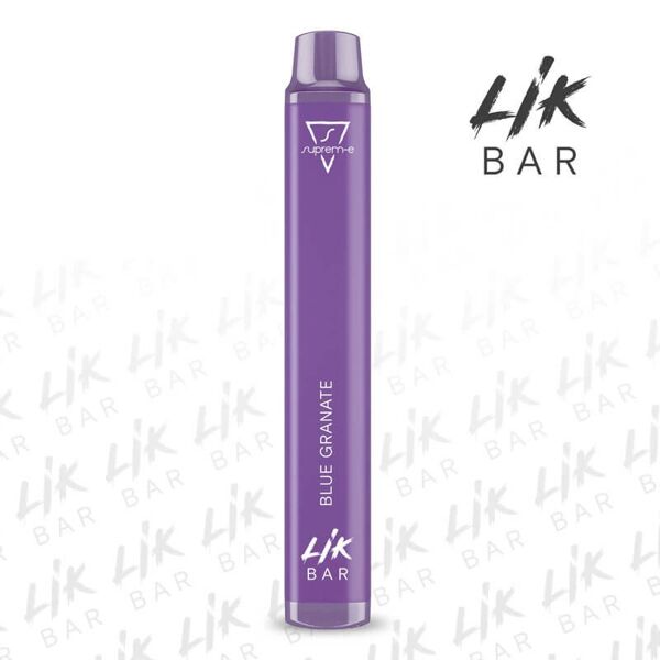 suprem-e lik bar blue granate 500mah sigaretta usa e getta 600 puff