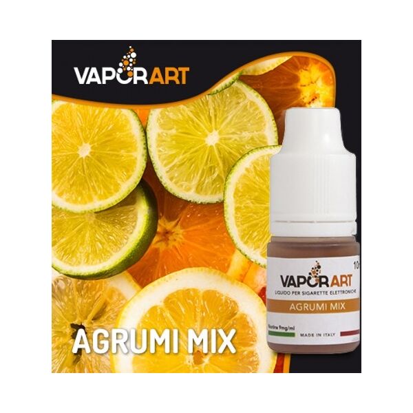 vaporart agrumi mix 10 ml liquido pronto nicotina