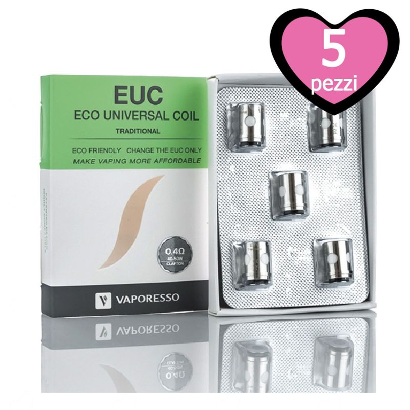 Vaporesso Euc Coil Traditional Clapton Resistenza  - 5 Pezzi