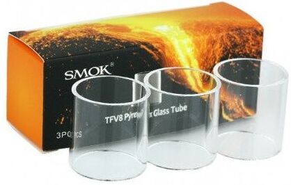 Smok Tfv8 Vetro Pyrex Di Ricambio - 3 Pezzi