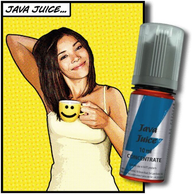 T-Juice UK Java Juice T-Juice Aroma Concentrato 30ml Liquido Per Sigaretta Elettronica Fai Da Te