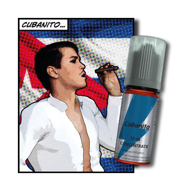 T-Juice UK Cubanito T-Juice Aroma Concentrato 30ml Liquido Per Sigaretta Elettronica Fai Da Te