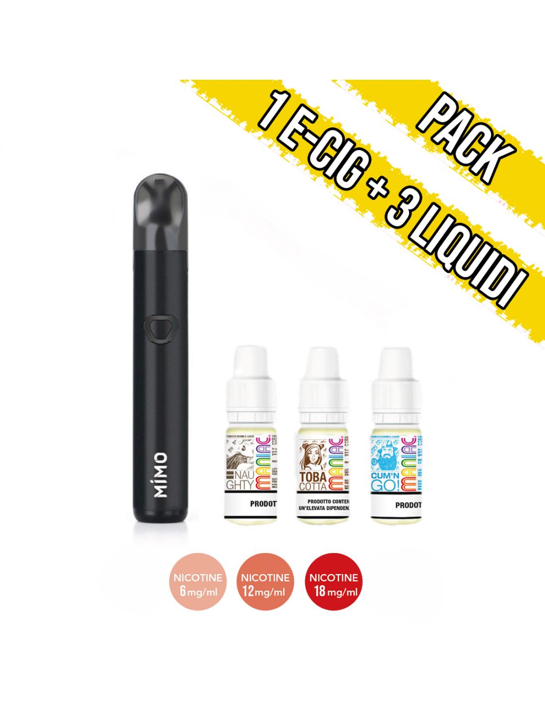 G-Taste Pack Per Iniziare Con Kit Mimo E 3 Liquidi Pronti Maniac