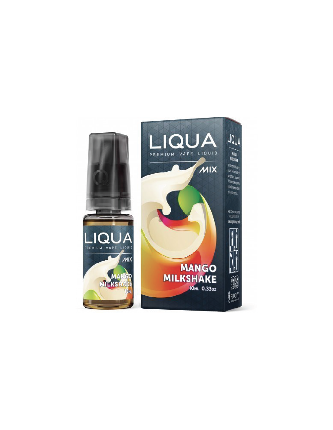 Liqua Mango Milkshake Liquido Pronto 10ml Al Mango E Crema