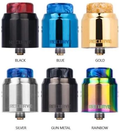 Wotofo Recurve Dual Rda Atomizzatore Rigenerabile Tank Dual Coil In Acciaio Inossidabile