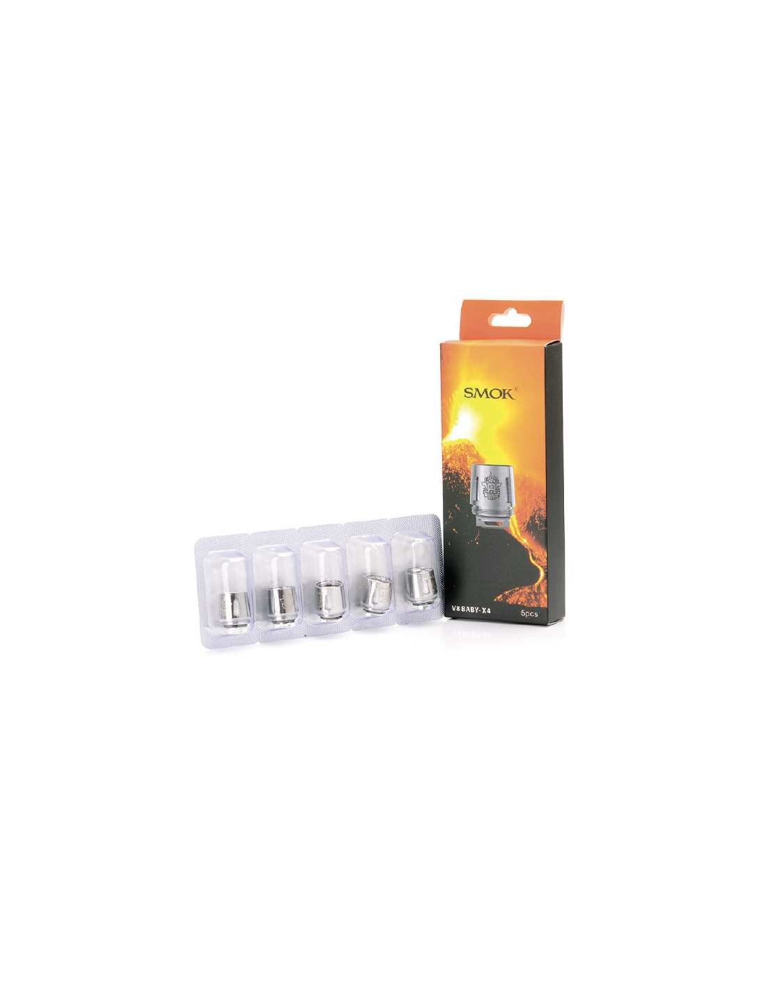 Smok V8 Baby X4 Coil Resistenze Ricambio - 5 Pezzi