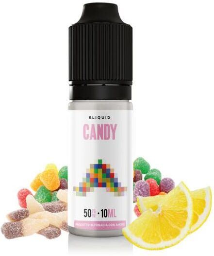 Fuu Candy Liquido Pronto Linea Prime Da 10ml Aroma Caramella Agli Agrumi