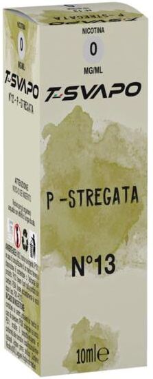 T-Svapo P-Stregata N°13 Liquido Pronto By T-Star Da 10ml Aroma Pera E Anice