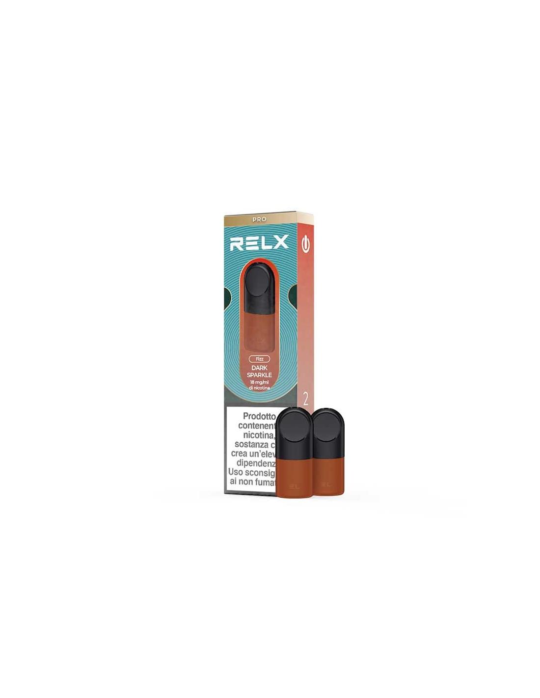 Relx Dark Sparkle Pod Pro Cartucce Precaricate 1,9ml - 2 Pezzi