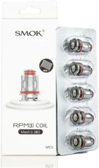 Smok Rpm 3 Coil Resistenze Ricambio - 5 Pezzi