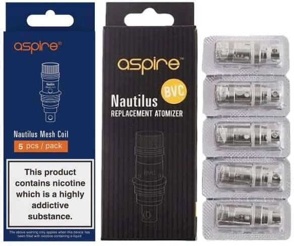 Aspire Nautilus Coil Resistenze Ricambio - 5 Pezzi