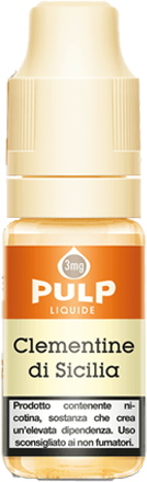 Pulp Clementine Di Sicilia Liquido Pronto 10ml