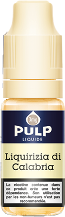 Pulp Liquirizia Della Calabria Liquido Pronto 10ml