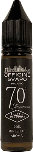 Officine Svapo 70 Settantesimo Anniversario Brebbia Aroma Mini Shot 10ml Tabacco Virginia Smirne Samsun