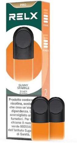 Relx Sunny Sparkle Pod Pro Cartucce Precaricate 1,9ml - 2 Pezzi