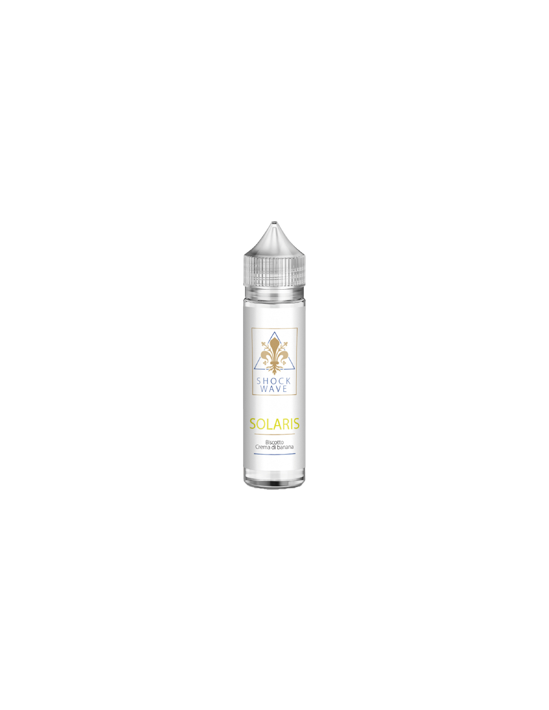 Shock Wave Solaris Liquido Shot 20ml Biscotto Crema Banana