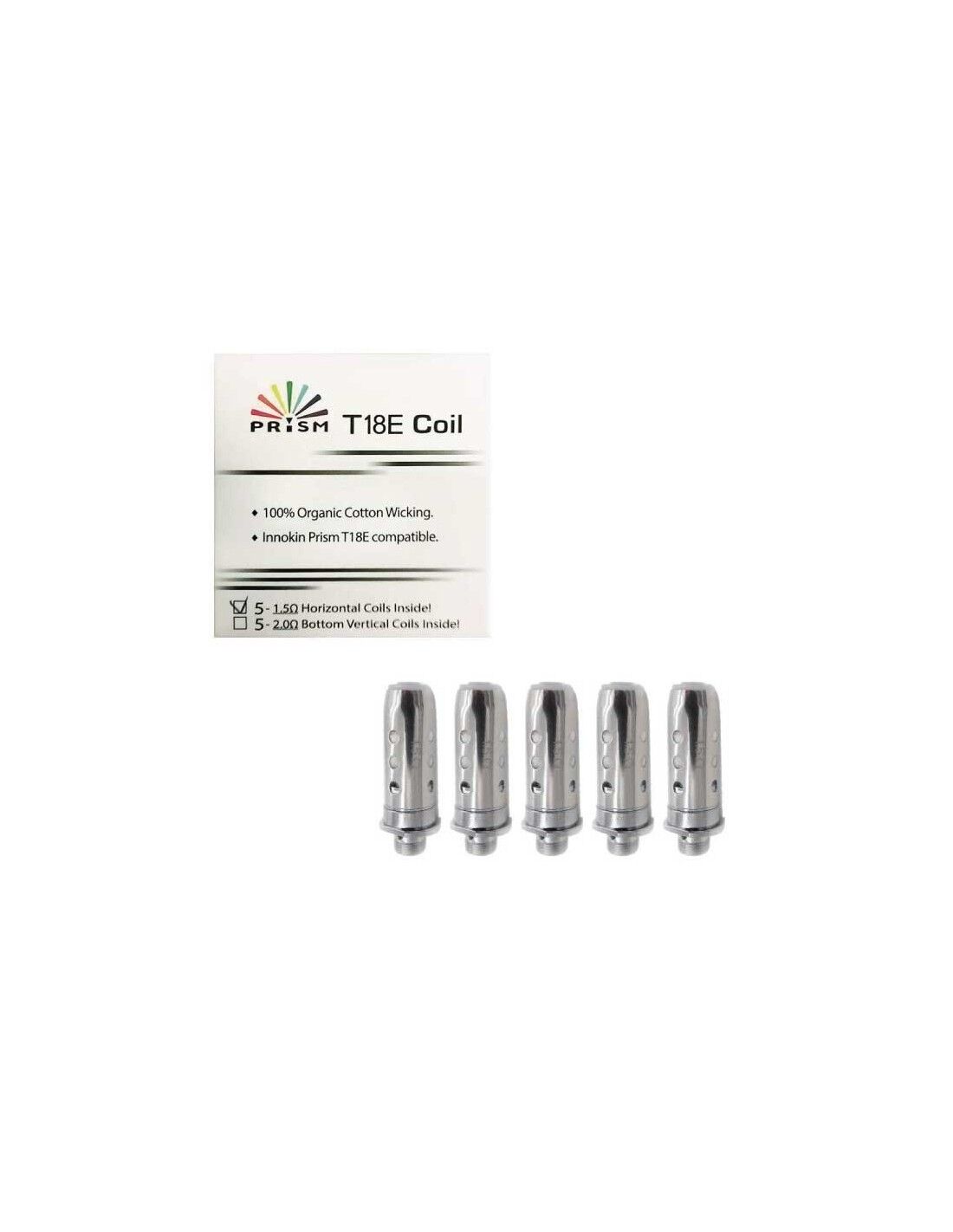 Innokin Prism T18e Coil Resistenze Ricambio - 5 Pezzi