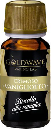 Goldwave Vanigliotto Aroma Concentrato 10ml Biscotto Crema Vaniglia