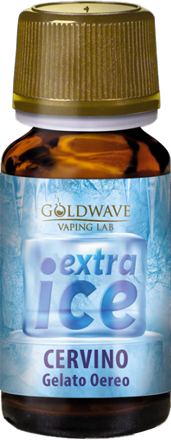 Goldwave Monte Cervino Extra Ice Aroma Concentrato 10ml Gelato Oreo Ghiaccio