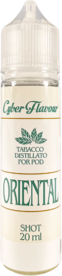 Cyber Flavour Oriental Tabacco Distillato For Pod Liquido Shot 20ml