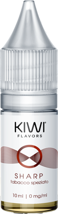 Kiwi Vapor Sharp Kiwi Flavors Liquido Pronto 10ml Tabacco Speziato