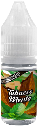 01 Vape Tabacco Menta Aroma Concentrato 10ml