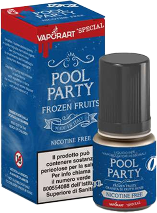 VaporArt Outlet - Pool Party Liquido Pronto 10ml Frutti Rossi Ghiaccio