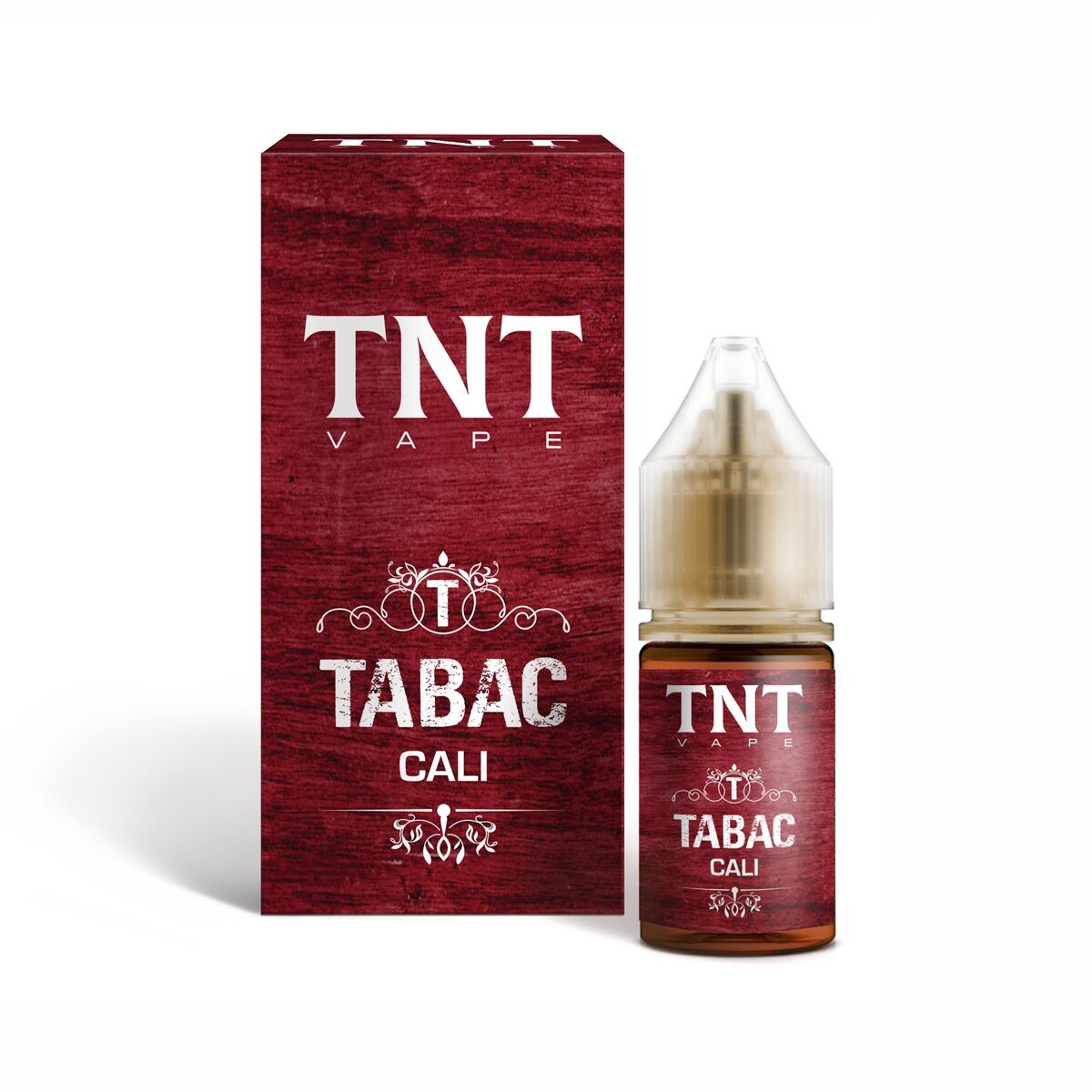 TNT VAPE CALI Aroma concentrato 10 ML Tabacco tostato Vaniglia