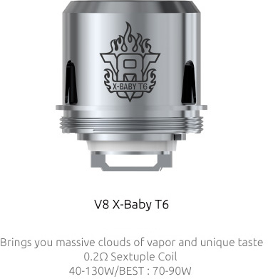 SMOK 3 PZ COIL PER TFV8 X BABY T6