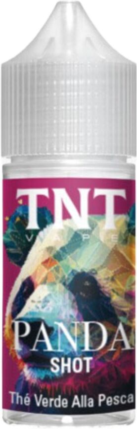 TNT VAPE PANDA 25 ML SHOT The verde Pesca