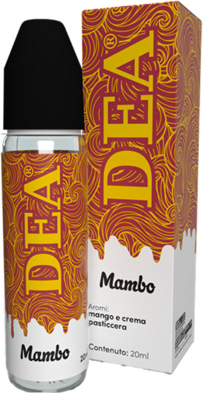 DEA FLAVOR MAMBO Shot 20 ML in 60 ML Crema Mango Vaniglia