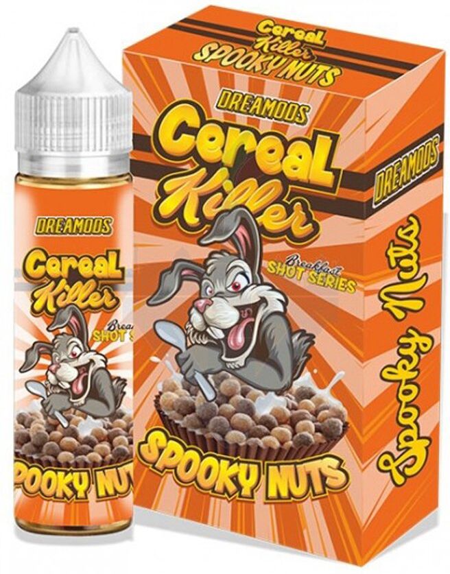 DREAMODS SPOOKY NUTS CEREAL KILLER 20 ML SHOT Latte Cacao Riso soffiato