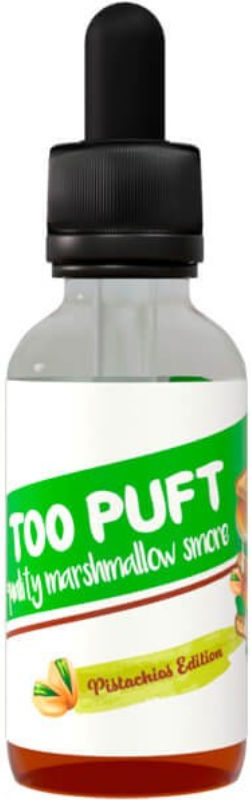 GALACTIKA & DREAMODS TOO PUFT PISTACCHIO 20 ML SHOT Graham Crackers Marshmallow Pistacchio