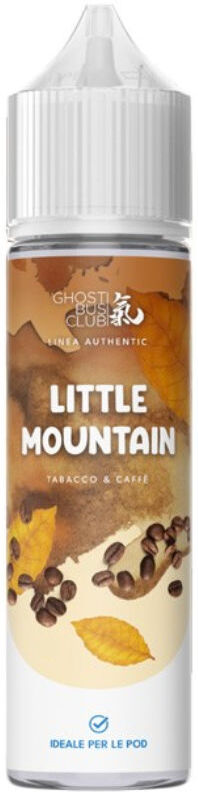 GHOST BUS CLUB POD AUTHENTIC LITTLE MOUNTAIN Shot 20 ML in 60 ML Tabacco Caffe