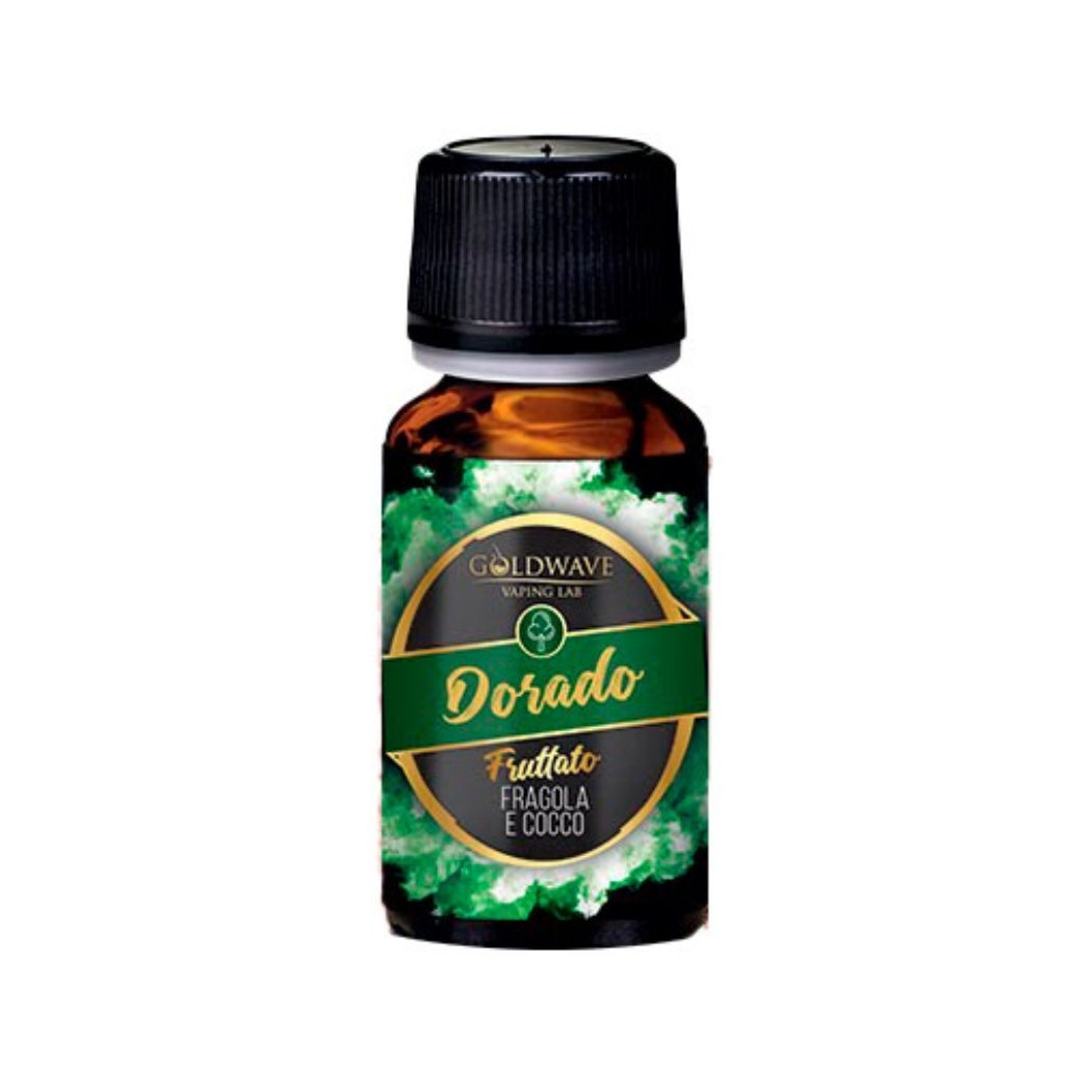 GOLDWAVE DORADO Aroma concentrato 10 ML Fragola Cocco