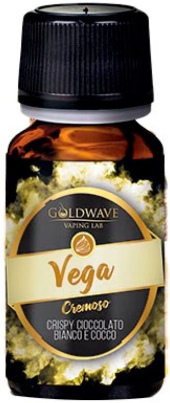 GOLDWAVE VEGA Aroma concentrato 10 ML Cioccolato bianco Cocco