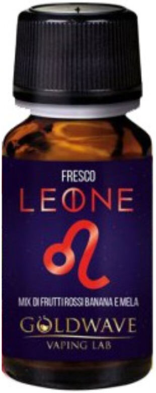 GOLDWAVE ZODIAC LEONE Aroma concentrato 10 ML Frutti rossi Banana Mela