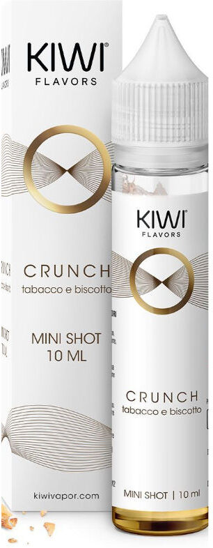 KIWI VAPOR CRUNCH 10 ML MINI SHOT Tabacco Biscotto