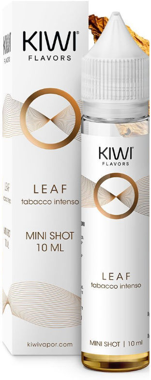 KIWI VAPOR LEAF 10 ML MINI SHOT Tabacco intenso