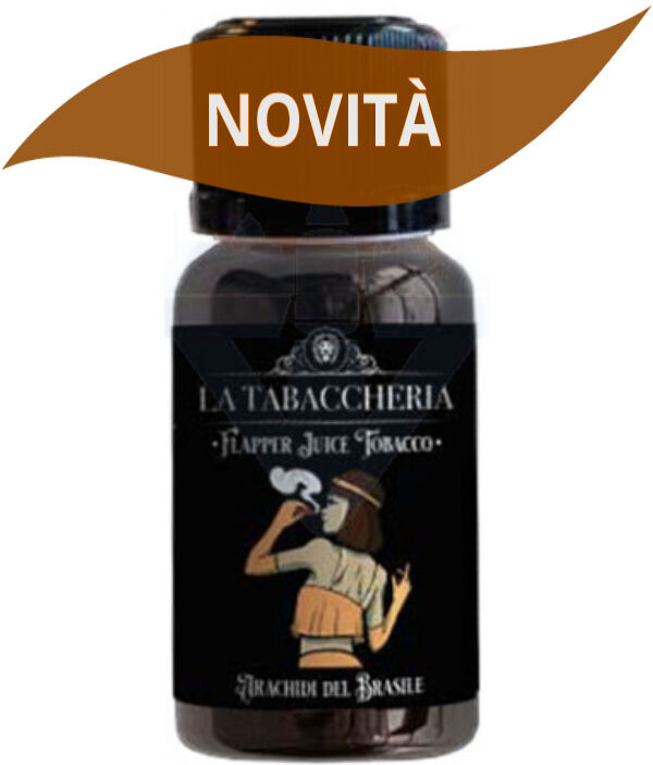 LA TABACCHERIA ARACHIDI DEL BRASILE FLAPPER JUICE EXTRA DRY 20 ML SHOT Tabacco Noccioline