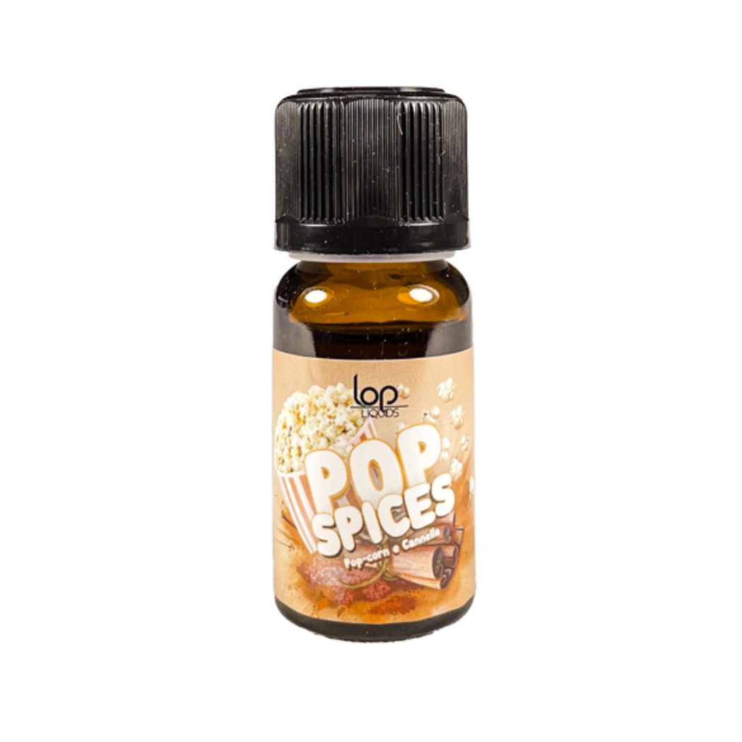 LOP POP SPICES Aroma concentrato 10 ML Pop corn Cannella