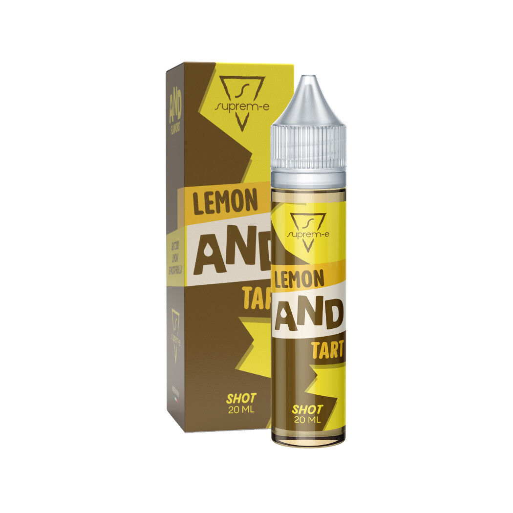 SUPREM-E LEMON AND TART 20 ML SHOT Torta al limone Crema Meringa