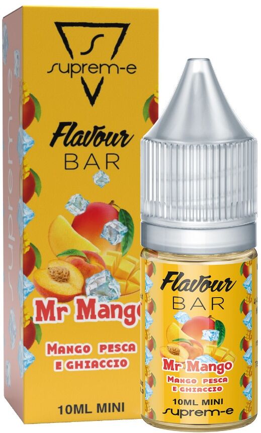 SUPREM-E MR.MANGO 10 ML MINI SHOT Mango Pesca Ghiaccio