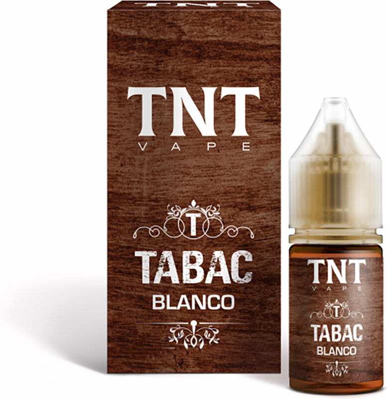 TNT VAPE BLANCO Aroma concentrato 10 ML Tabacco Secco Note floreali