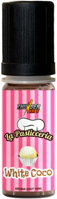 THUNDER VAPE WHITE COCO LA PASTICCERIA 10 ML MINI SHOT Cocco Cioccolato Nocciola