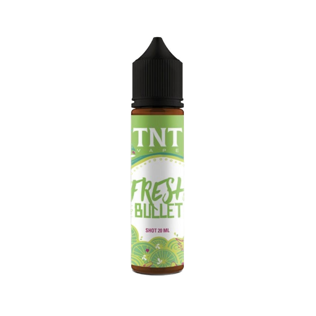 TNT VAPE FRESH BULLET 20 ML SHOT Menta Lime Mirtillo